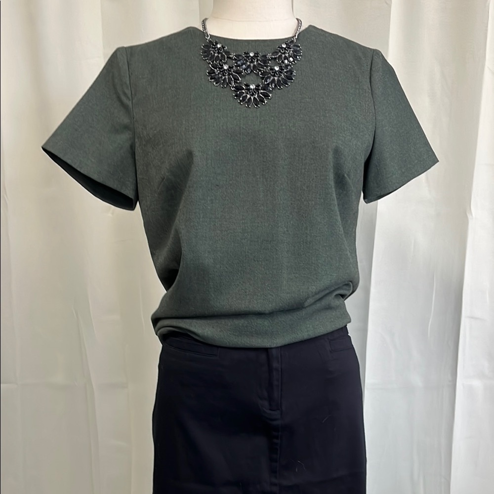 Banana Republic Elegant heather Green Women's Top